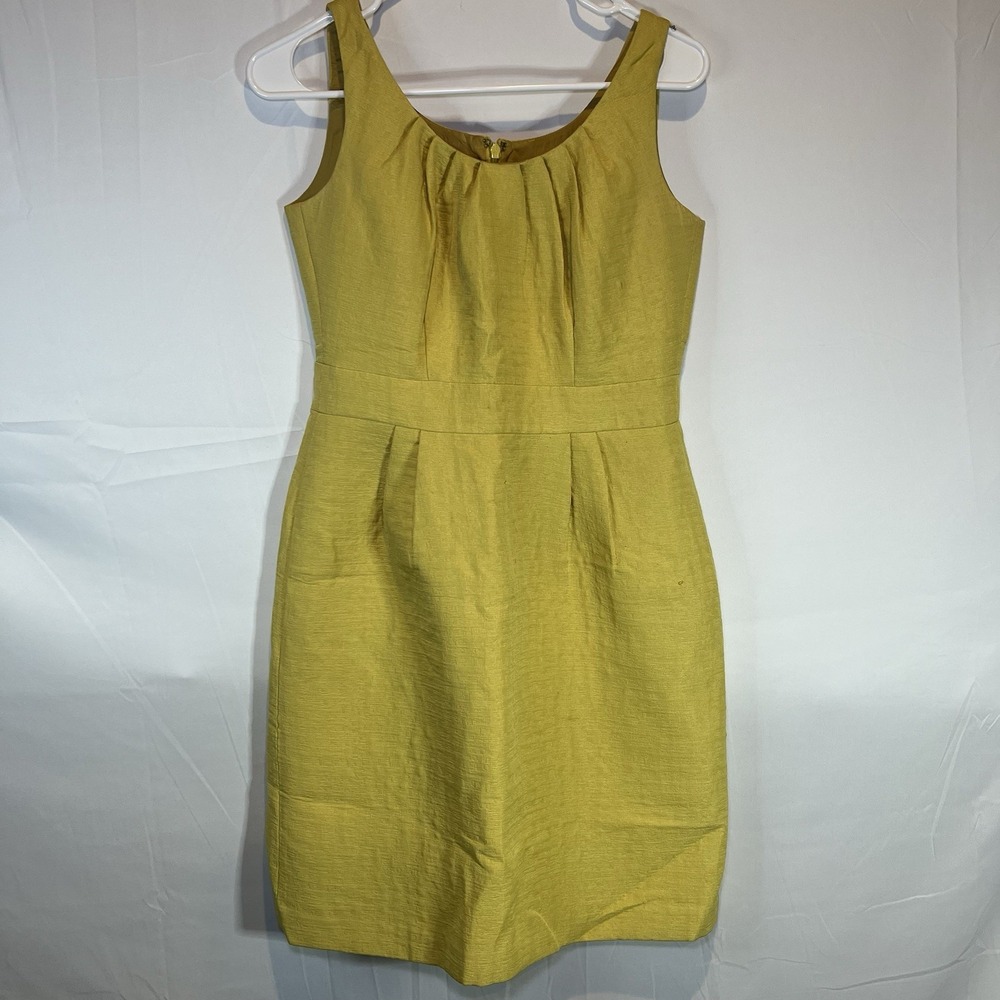 Banana Republic Mustard Sleeveless Dress